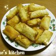 長芋&チーズの簡単巻き揚げ(゚ε^ )