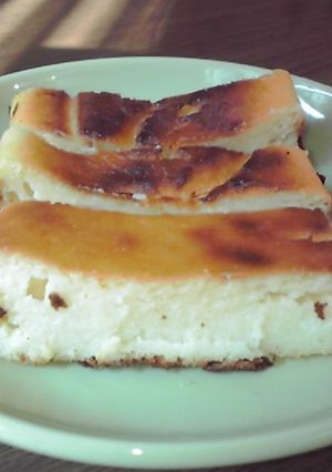 混ぜて焼くだけ☆米粉で★チーズケーキ★-レシピのメイン写真