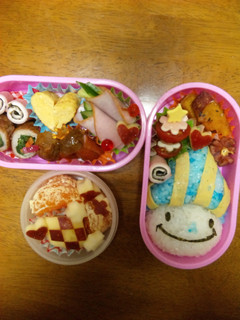 キャラ弁 ミナモちゃん ~清流国体~-レシピのメイン写真