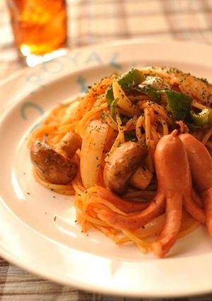 ナポリタン-レシピのメイン写真