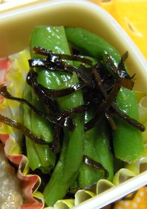 お弁当に✿いんげんの塩昆布和え-レシピのメイン写真