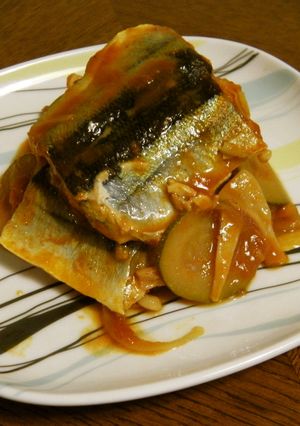 さんまのトマト煮-レシピのメイン写真