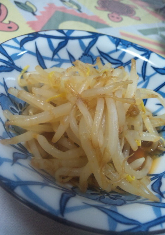 簡単☆和風？韓国風？なもやし和え-レシピのメイン写真