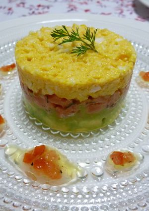 アボカド・サーモン・卵のタルタル-レシピのメイン写真
