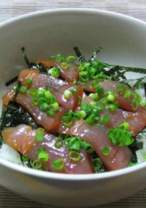 まぐろのしょうが漬け丼-レシピのメイン写真