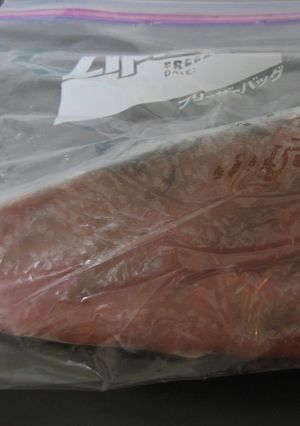 カツオとマグロの上手な解凍法-レシピのメイン写真