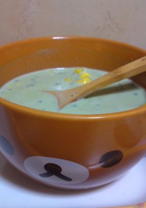 青汁豆乳ポタージュ-レシピのメイン写真