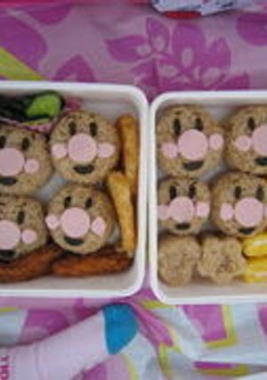 ｱﾝﾊﾟﾝﾏﾝ　おにぎり♪-レシピのメイン写真