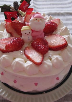 2010クリスマスケーキ☆-レシピのメイン写真