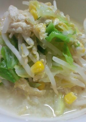 ダイエット中！もやしラーメン風-レシピのメイン写真