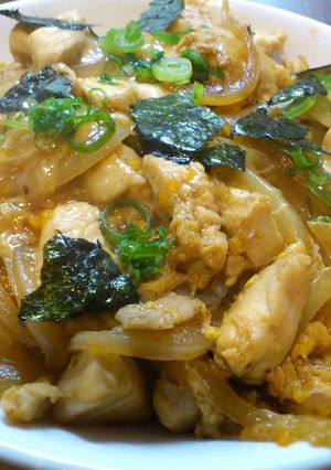 鶏むね肉親子丼ぶり←てか普通の親子丼（笑-レシピのメイン写真