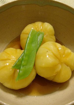 さつまいもの茶巾絞り-レシピのメイン写真