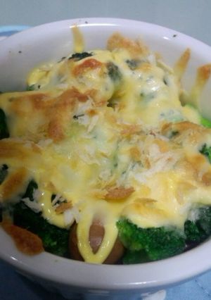 簡単☆ブロッコリーのマヨチーズ焼き☆-レシピのメイン写真