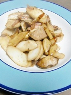 エリンギとハムのきんぴら風-レシピのメイン写真