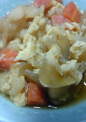 じゃがいもと高野豆腐の卵とじ煮-レシピのメイン写真