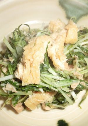 水菜の煮びたし-レシピのメイン写真