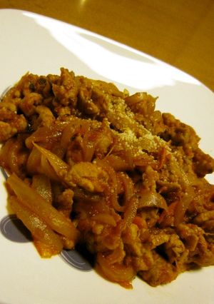 豚肉のパスタソース煮-レシピのメイン写真