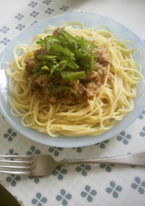 ツナと大根おろしのあったかパスタ＊-レシピのメイン写真