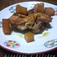 鶏もも肉の紅茶煮