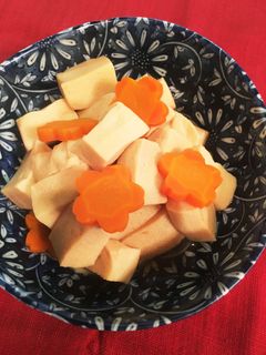 家の高野豆腐煮-レシピのメイン写真