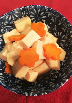 家の高野豆腐煮-レシピのメイン写真