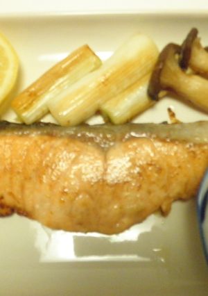 生鮭のバター焼きレモンソース添え！-レシピのメイン写真