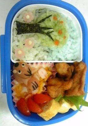 ＊デコ弁＊森のりすクン弁当-レシピのメイン写真