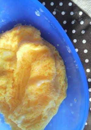 レンジで70秒☆ビックリふんわり卵焼き-レシピのメイン写真