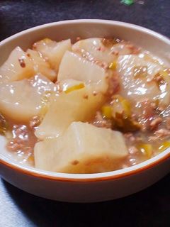 ☆梅と大根の とろとろ煮☆-レシピのメイン写真