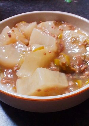 ☆梅と大根の とろとろ煮☆-レシピのメイン写真
