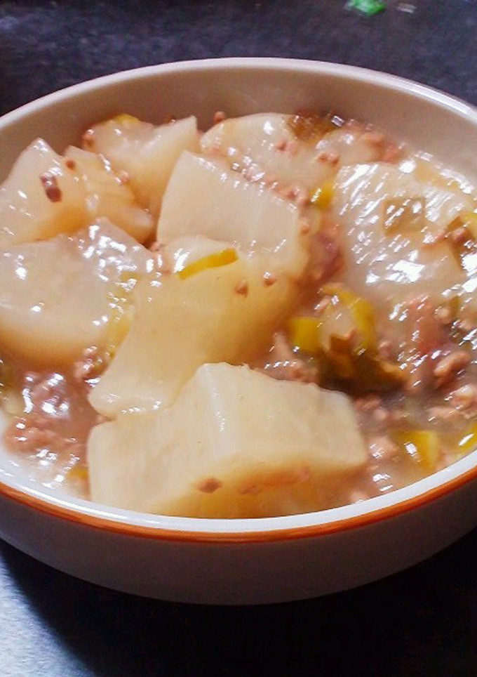 ☆梅と大根の とろとろ煮☆-レシピのメイン写真