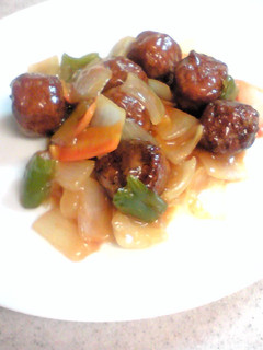 肉団子と野菜の甘酢たれ-レシピのメイン写真