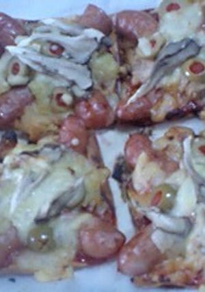 【余った皮で】お手軽PIZZA-レシピのメイン写真