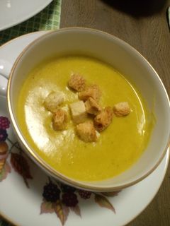 やさしいパンプキンスープ-レシピのメイン写真