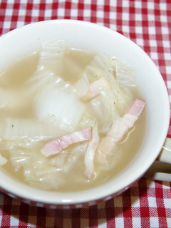 簡単!白菜のスープ-レシピのメイン写真