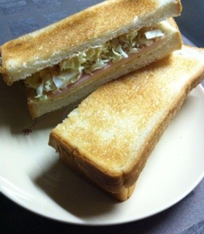 ハムチーズサンド-レシピのメイン写真