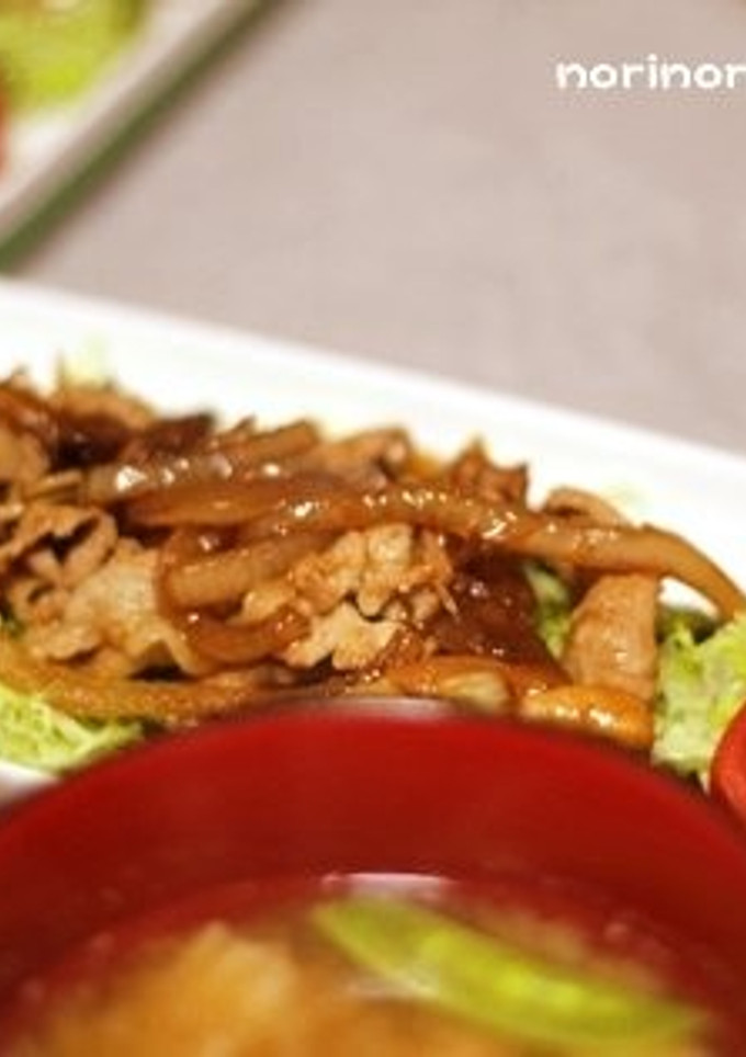 定番！！豚のしょうが焼き-レシピのメイン写真