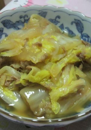 白菜とツナ缶のくたくた煮-レシピのメイン写真