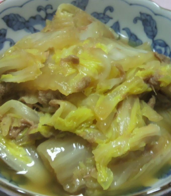 白菜とツナ缶のくたくた煮-レシピのメイン写真