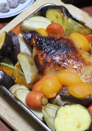 オーストラリアのクリスマス　チキン丸焼き-レシピのメイン写真