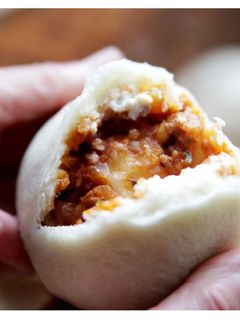 寒い日に。あったかピザの中華まん-レシピのメイン写真
