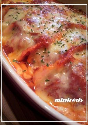 大根とベーコンのトマトチーズ焼き-レシピのメイン写真