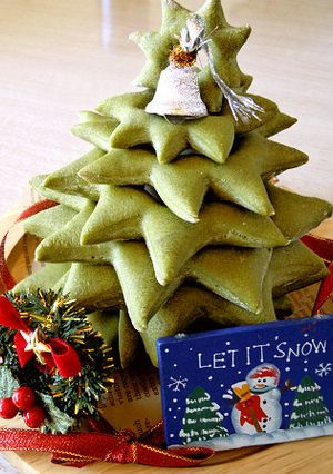 パンde☆クリスマスツリー☆-レシピのメイン写真