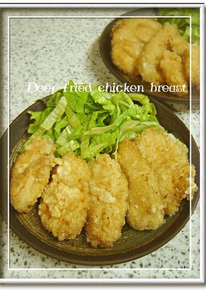 鶏むね肉の唐揚げ-レシピのメイン写真