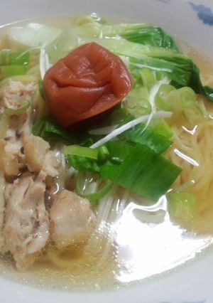 塩ラーメン 梅味-レシピのメイン写真