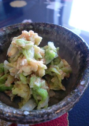 白菜のアボカド＆たらこ和え-レシピのメイン写真