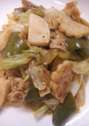 回鍋肉かまぼこ入り-レシピのメイン写真