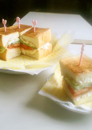 ホットサンド-レシピのメイン写真