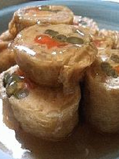 鶏ひき肉の信田巻き-レシピのメイン写真