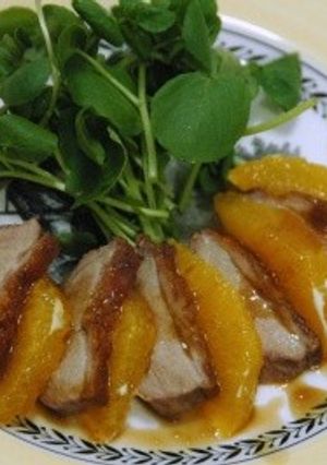 鴨のローストオレンジソース-レシピのメイン写真
